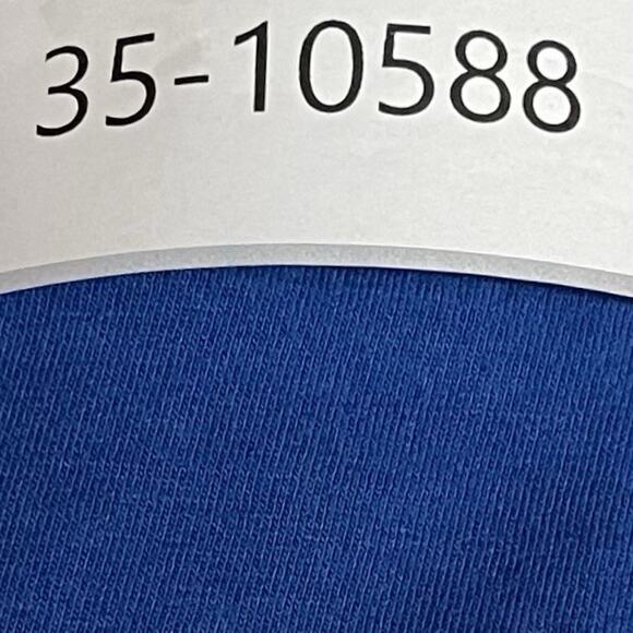 Chicos Top Womens 1 US Small Blue Shirt Embroidered 3/4 Sleeve Causal - Picture 12 of 12